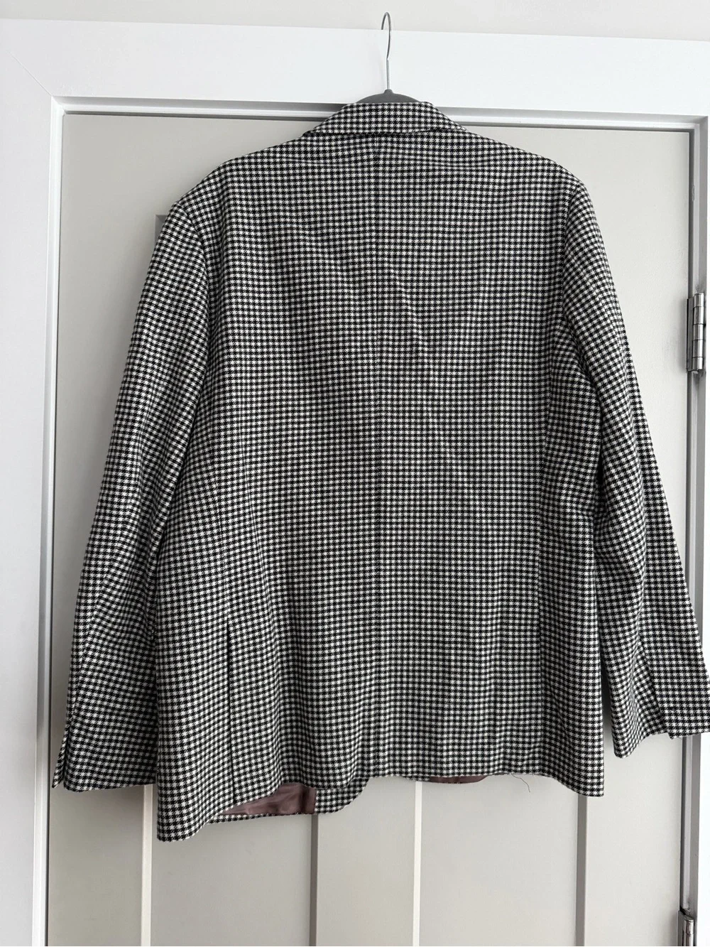J.Crew Kenmare Moon Merino Lambswool Houndstooth Blazer 42R